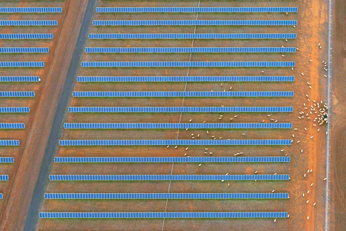 No threat to farm land: just 1,200 square kilometres can fulfil Australia’s solar and wind energy needs
